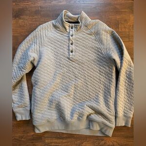 Goodfellow & Co Gray Quilted Pullover